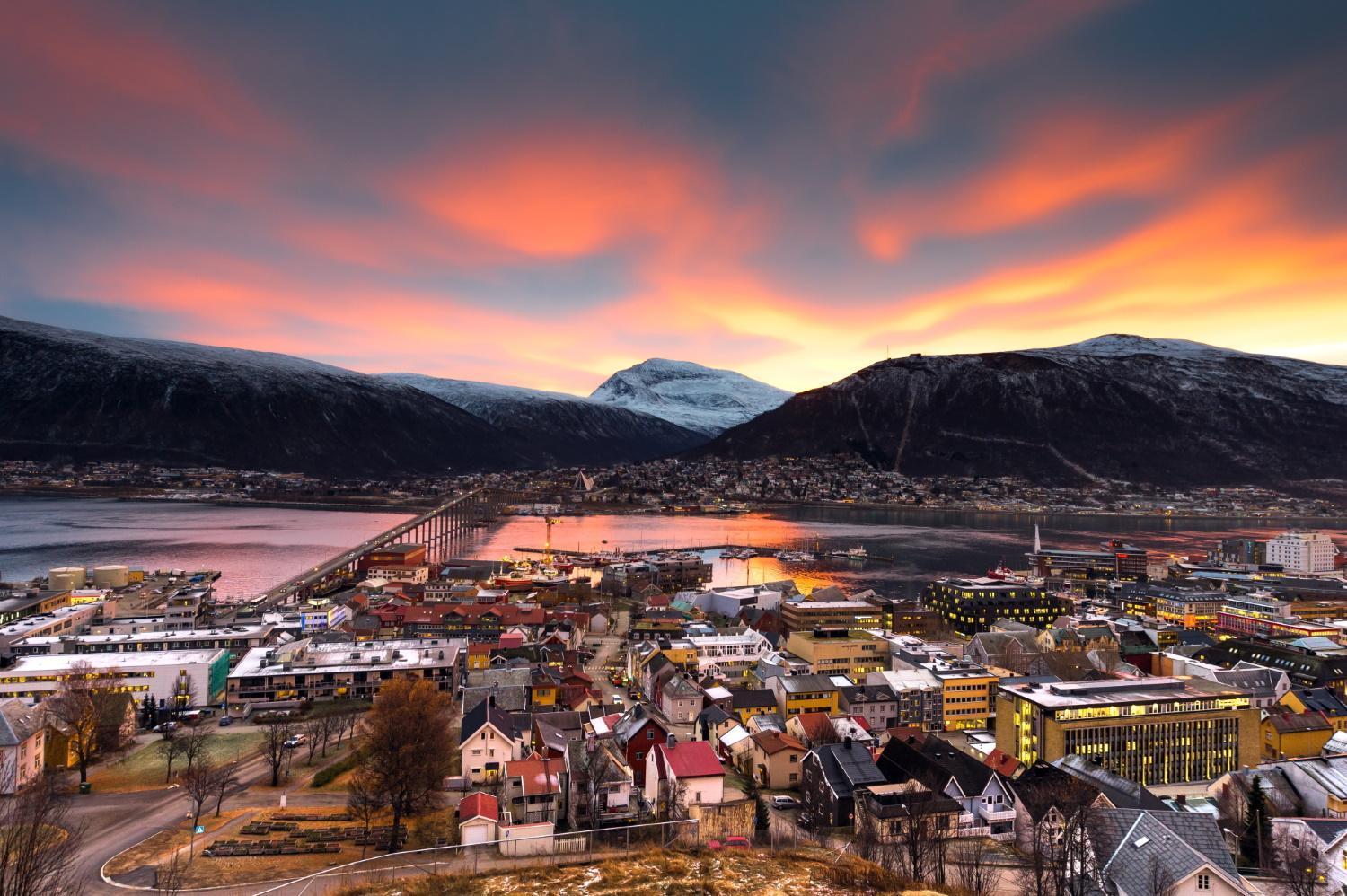 Leilighet Med Fantastisk Utsikt. Тромсё Экстерьер фото